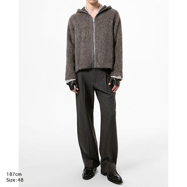Our Legacy アワーレガシー FULL ZIP HOOD ヘアリーウール フルジップ