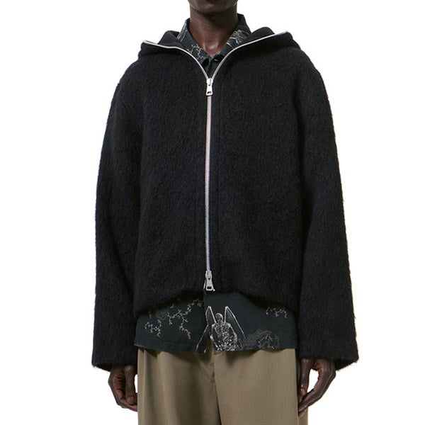 Our Legacy アワーレガシー FULL ZIP HOOD ヘアリーウール フルジップ パーカー M4243FBH