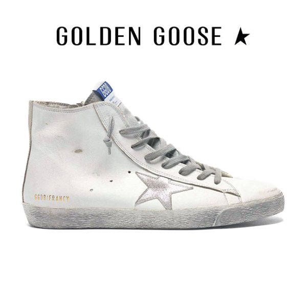 Golden Goose ゴールデングース フランシー FRANCY ハイカット レザーシューズ GMF00113.F000319.10274