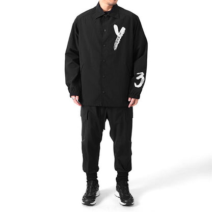 [SALE] Y-3 ワイスリー オーバーサイズ ブラッシュロゴ コーチジャケット H44806