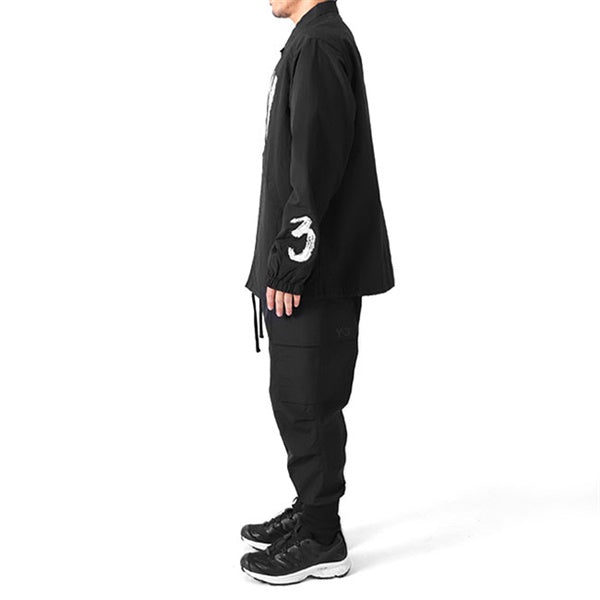[SALE] Y-3 ワイスリー オーバーサイズ ブラッシュロゴ コーチジャケット H44806
