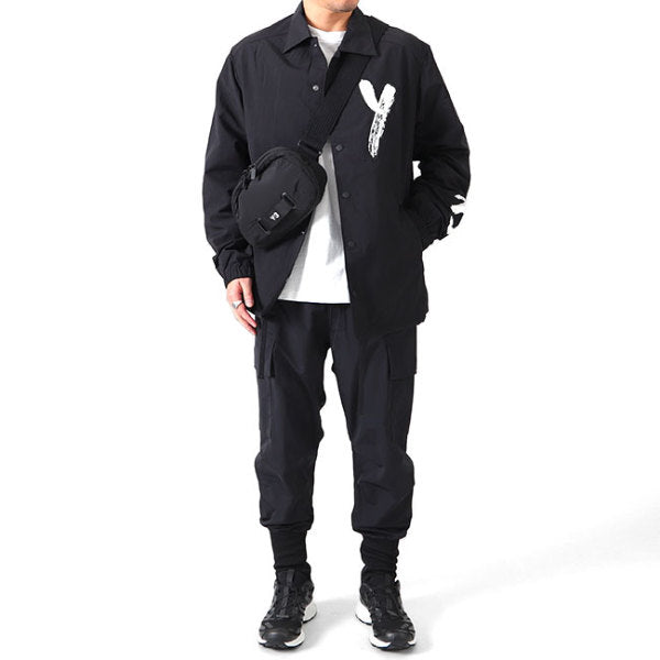 [SALE] Y-3 ワイスリー オーバーサイズ ブラッシュロゴ コーチジャケット H44806