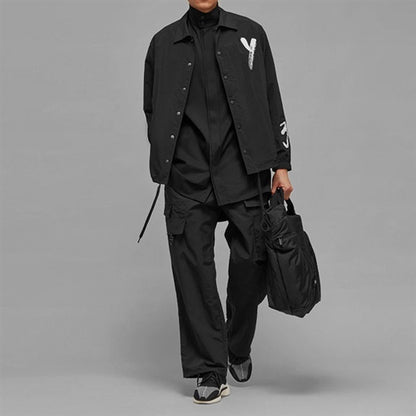 [SALE] Y-3 ワイスリー オーバーサイズ ブラッシュロゴ コーチジャケット H44806