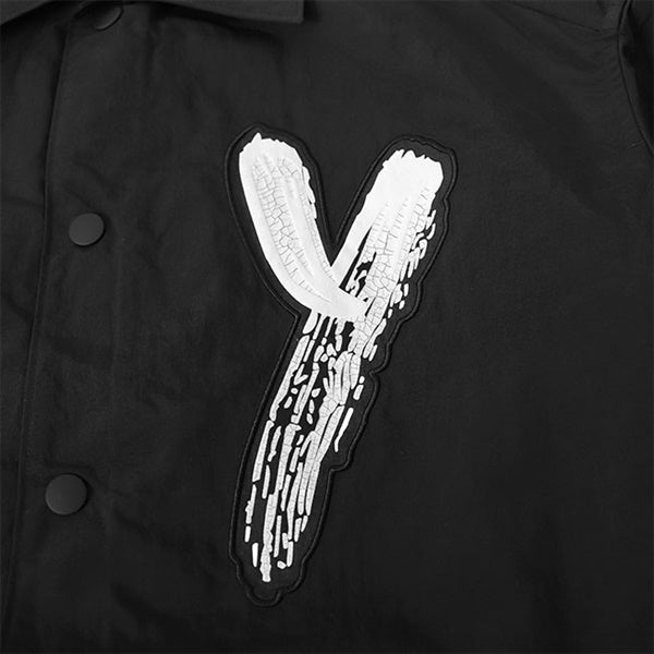 [SALE] Y-3 ワイスリー オーバーサイズ ブラッシュロゴ コーチジャケット H44806
