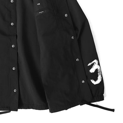[SALE] Y-3 ワイスリー オーバーサイズ ブラッシュロゴ コーチジャケット H44806