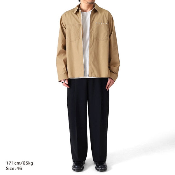 MARNI マルニ ワイド テーパードパンツ PUMU0236A1 UTP771