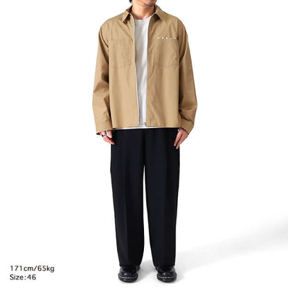 MARNI マルニ ワイド テーパードパンツ PUMU0236A1 UTP771