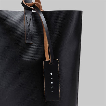 MARNI マルニ マルニタグ付き レザーハンドル トートバッグ SHMQ0037A1 P5769