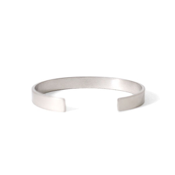 Maison Margiela メゾンマルジェラ ロゴ シルバーバングル SM1UY0082 SV0158 **