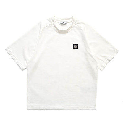 STONE ISLAND ストーンアイランド ガーメントダイ コンパスロゴ Tシャツ 6100029 **