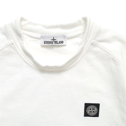 STONE ISLAND ストーンアイランド ガーメントダイ コンパスロゴ Tシャツ 6100029 **