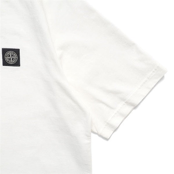 STONE ISLAND ストーンアイランド ガーメントダイ コンパスロゴ Tシャツ 6100029 **