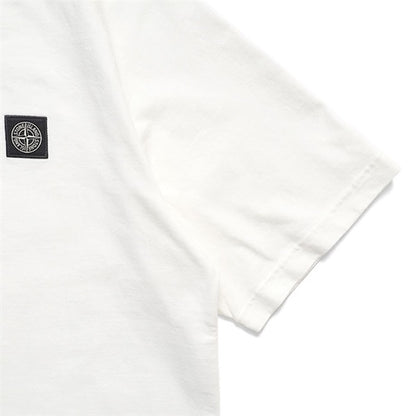 STONE ISLAND ストーンアイランド ガーメントダイ コンパスロゴ Tシャツ 6100029 **