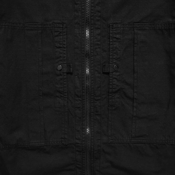 STONE ISLAND ストーンアイランド ガーメントダイ リップストップ ジップアップ オーバーシャツ 1200005