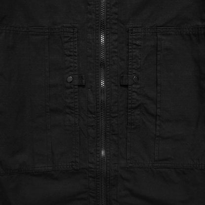 STONE ISLAND ストーンアイランド ガーメントダイ リップストップ ジップアップ オーバーシャツ 1200005