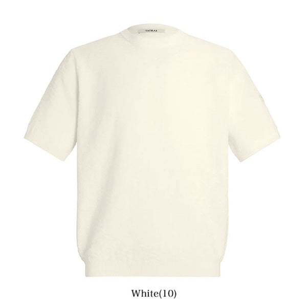 TATRAS タトラス CASTORE カストーレ コットンシルク ジャカード ニットTシャツ 半袖Tシャツ