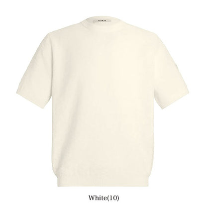 TATRAS タトラス CASTORE カストーレ コットンシルク ジャカード ニットTシャツ 半袖Tシャツ