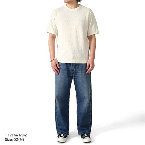 TATRAS タトラス CASTORE カストーレ コットンシルク ジャカード ニットTシャツ 半袖Tシャツ