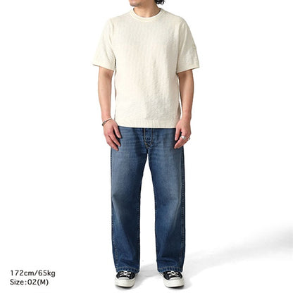 TATRAS タトラス CASTORE カストーレ コットンシルク ジャカード ニットTシャツ 半袖Tシャツ