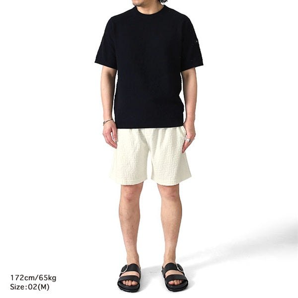 TATRAS タトラス CASTORE カストーレ コットンシルク ジャカード ニットTシャツ 半袖Tシャツ