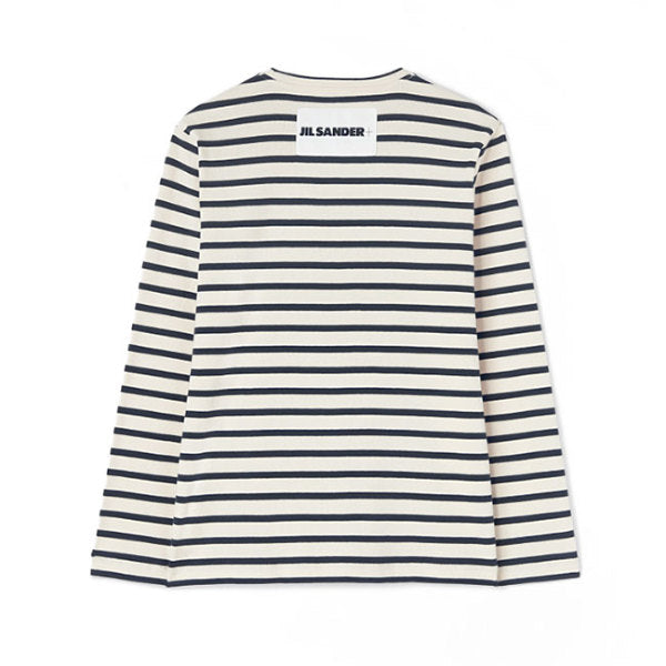 JIL SANDER+ ジルサンダープラス ボーダー Tシャツ ロンT J47NH0002 J46497