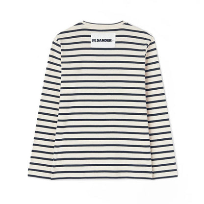JIL SANDER+ ジルサンダープラス ボーダー Tシャツ ロンT J47NH0002 J46497