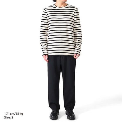 JIL SANDER+ ジルサンダープラス ボーダー Tシャツ ロンT J47NH0002 J46497