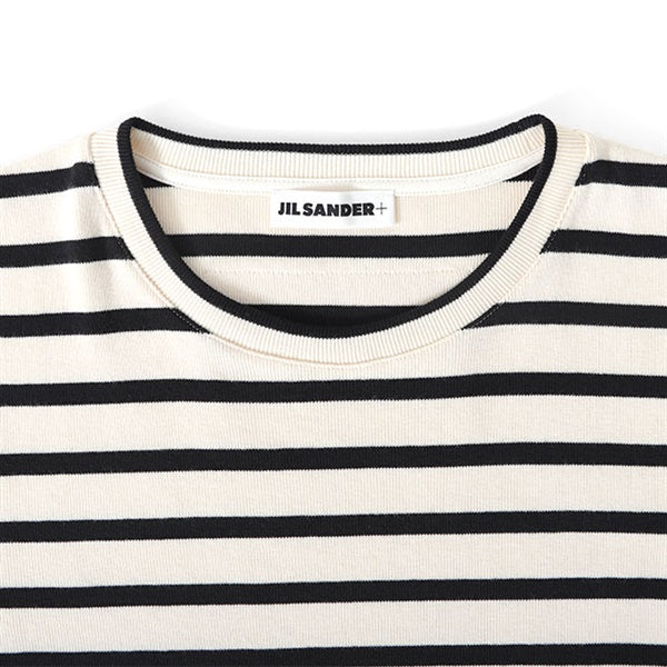JIL SANDER+ ジルサンダープラス ボーダー Tシャツ ロンT J47NH0002 J46497