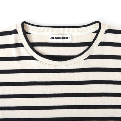 JIL SANDER+ ジルサンダープラス ボーダー Tシャツ ロンT J47NH0002 J46497