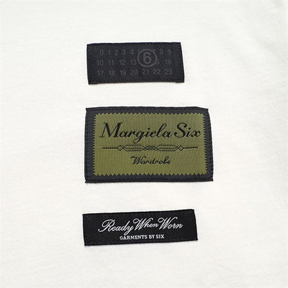 MM6 エムエムシックス メゾンマルジェラ ラベルパッチ Tシャツ SH0GC0069 S24311
