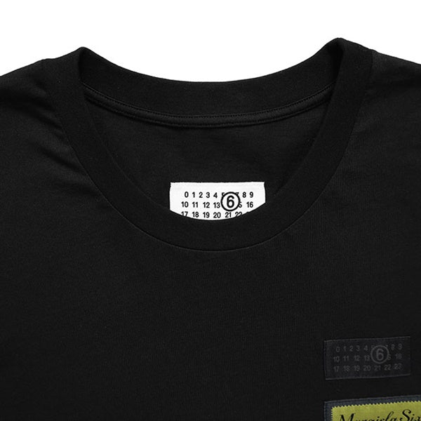 MM6 エムエムシックス メゾンマルジェラ ラベルパッチ Tシャツ SH0GC0069 S24311