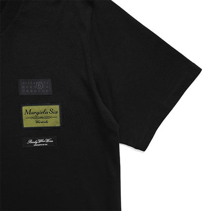 MM6 エムエムシックス メゾンマルジェラ ラベルパッチ Tシャツ SH0GC0069 S24311