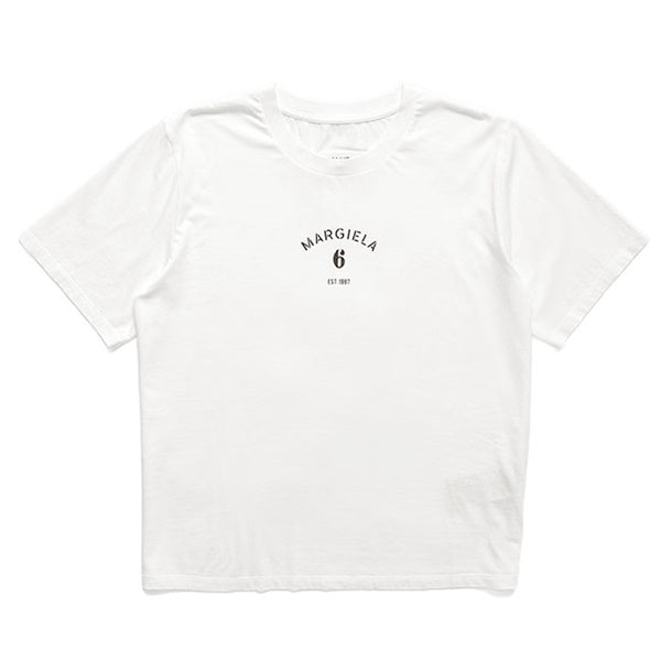 MM6 エムエムシックス メゾンマルジェラ シグネチャー ロゴTシャツ SH2GC0038 M20048