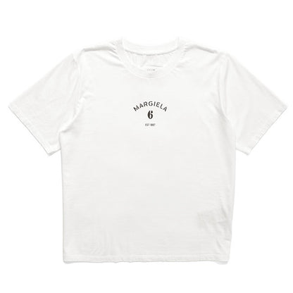 MM6 エムエムシックス メゾンマルジェラ シグネチャー ロゴTシャツ SH2GC0038 M20048