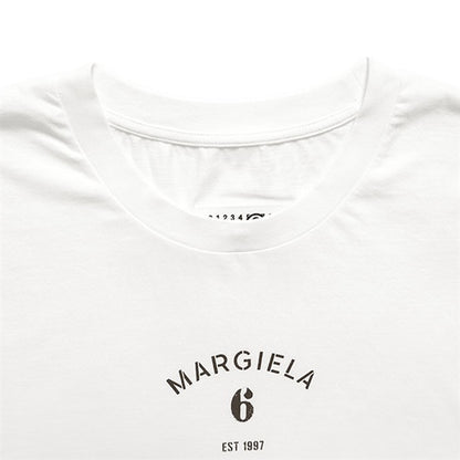 MM6 エムエムシックス メゾンマルジェラ シグネチャー ロゴTシャツ SH2GC0038 M20048