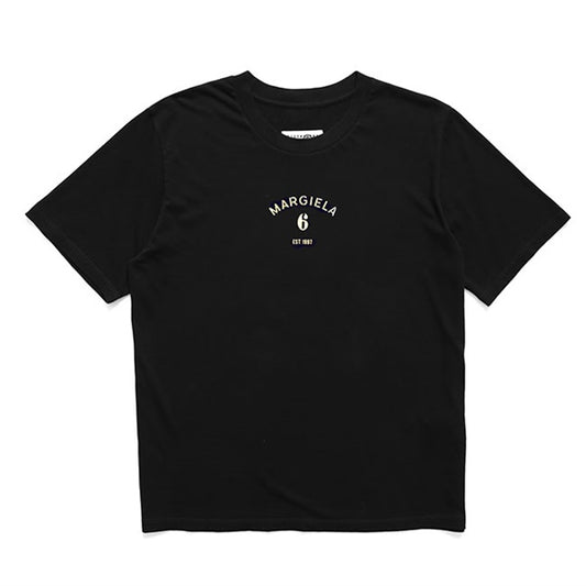 MM6 エムエムシックス メゾンマルジェラ シグネチャー ロゴTシャツ SH2GC0038 M20048