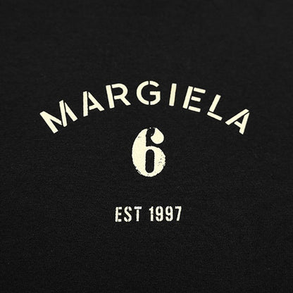 MM6 エムエムシックス メゾンマルジェラ シグネチャー ロゴTシャツ SH2GC0038 M20048