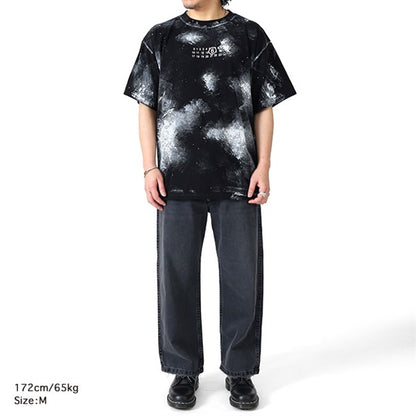 MM6 エムエムシックス メゾンマルジェラ ホワイトペイント ロゴTシャツ SH2GC0039 M20048