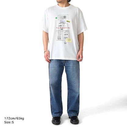 MM6 エムエムシックス メゾンマルジェラ ライブラリー スタンプTシャツ SH0GC0070 M20170