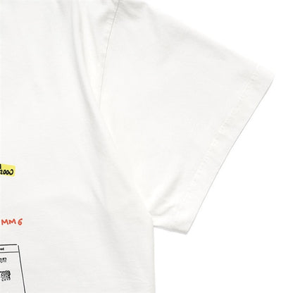 MM6 エムエムシックス メゾンマルジェラ ライブラリー スタンプTシャツ SH0GC0070 M20170