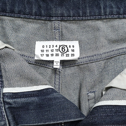 MM6 エムエムシックス メゾンマルジェラ ウォッシュ加工 ワイドジーンズ SH0LA0038 M30063