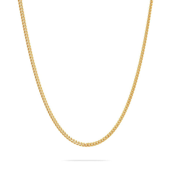 TOMWOOD トムウッド Curb Chain M Gold-18 ゴールド カーブチェーン ネックレス 100266 **