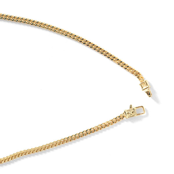 TOMWOOD トムウッド Curb Chain M Gold-18 ゴールド カーブチェーン ネックレス 100266 **