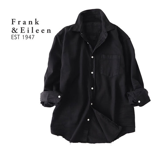 Frank&Eileen フランク&アイリーン LUKE BKCD ルーク ブラックデニムシャツ 9920700033 メンズ