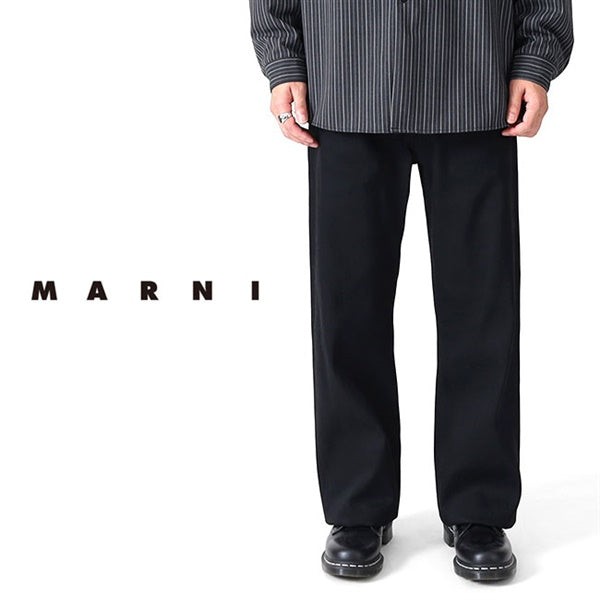 MARNI マルニ ストレート ブラックジーンズ PUJU0021A0 UTC418