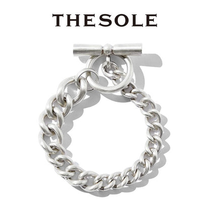 THE SOLE ザ ソール GRADAZIONE シルバー チェーンブレスレット