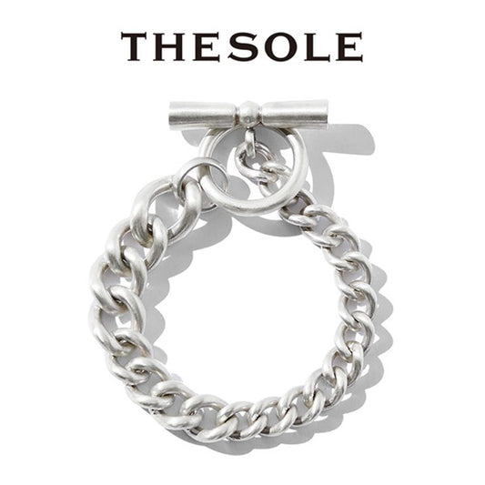 THE SOLE ザ ソール GRADAZIONE シルバー チェーンブレスレット