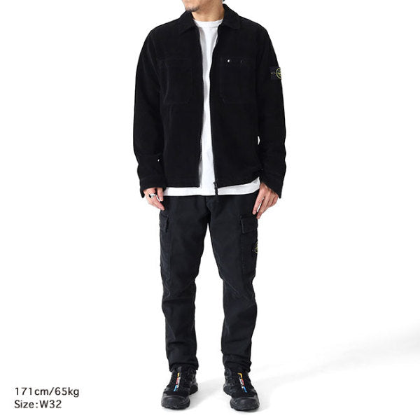 Stone Island ストーンアイランド ガーメンドダイ テーパード カーゴパンツ 811530401