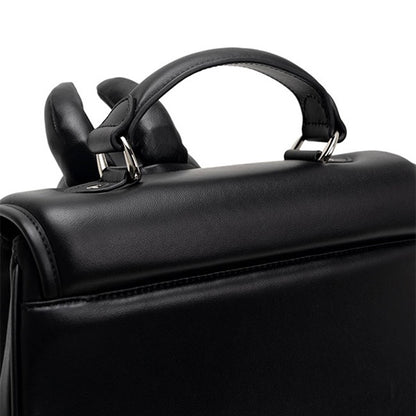 Maison MIHARA YASUHIRO ミハラヤスヒロ ドールズ ラビットアタッチド レザーハンドバッグ A15BG713
