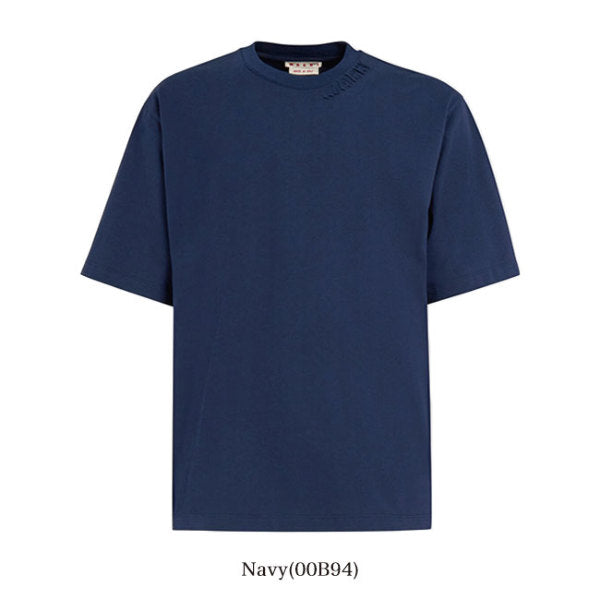 MARNI マルニ オーガニックコットン オーバーサイズ ロゴTシャツ HUMU0287X0 UTC406